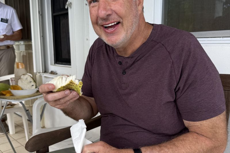 Vince likes Soursop!60