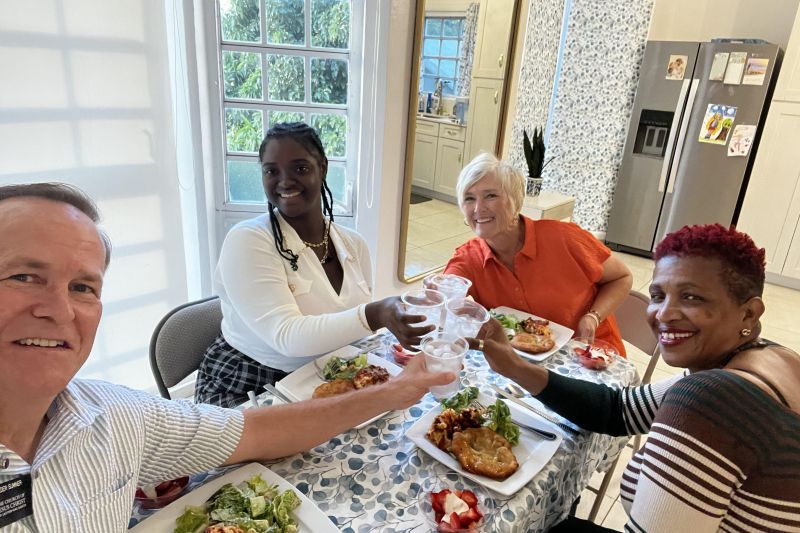 Dinner with Lendjuna and Bridget68
