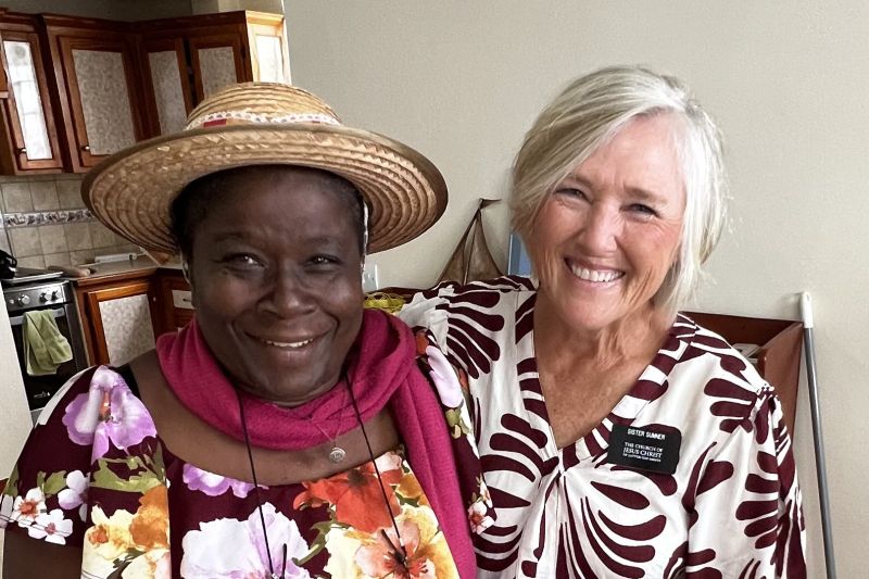 Sister Jinillia and her grandson Aidan66