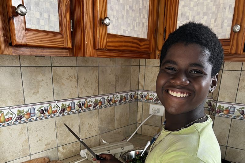 Jeremiah "cooking!"61
