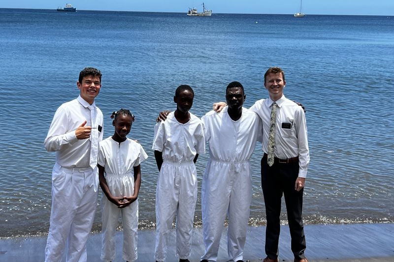 Nevada and Davisky at their Baptism28