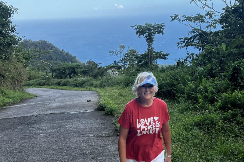 Hiking the backroads in the mountains18