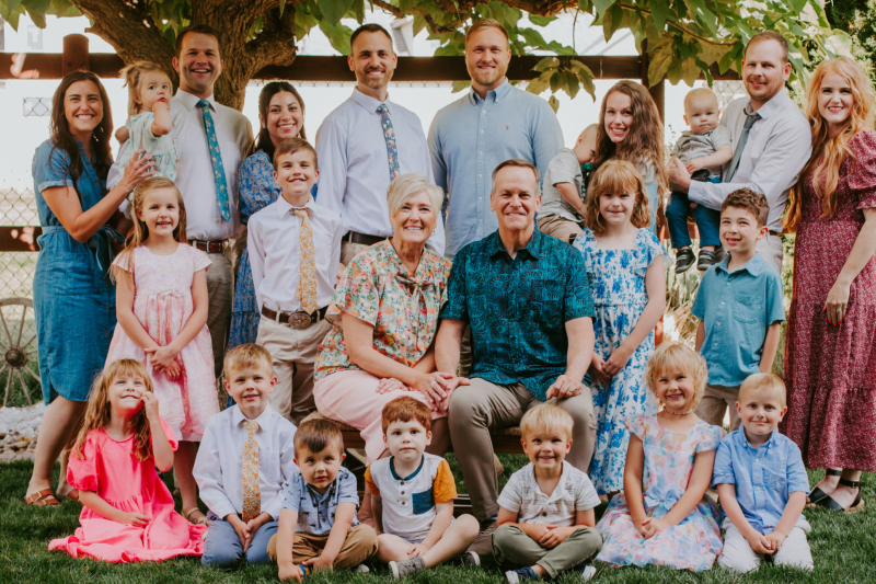 Our whole family 1 year ago5