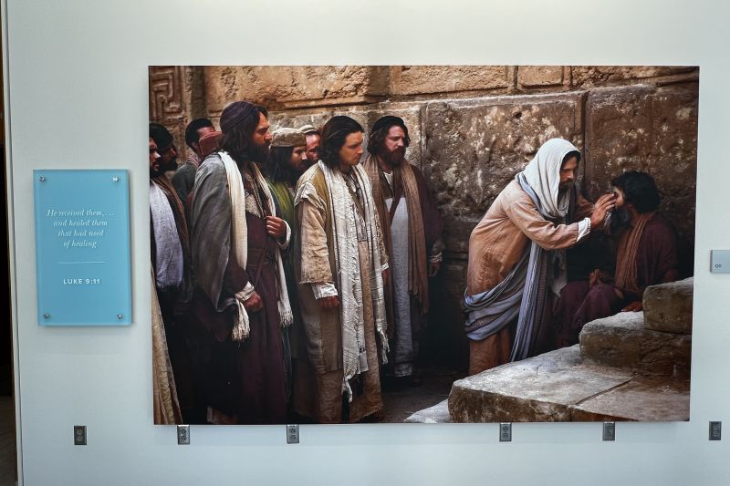 One of many examples of our Savior's Life and Teachings2