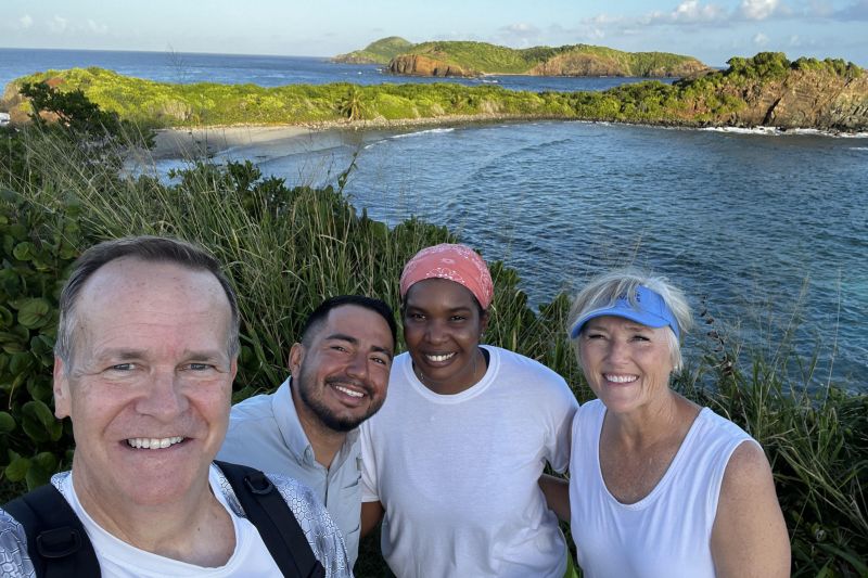 Ministering while hiking!21