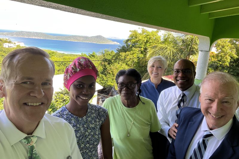 Visiting Claudette and her family13