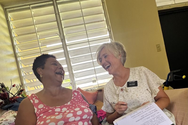 Laughing with Gina11