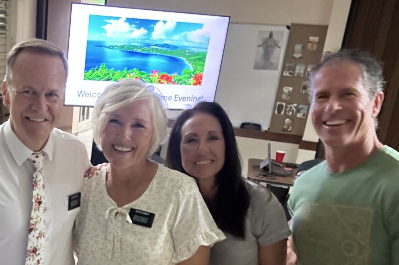 With Becky and Dave at FHE1