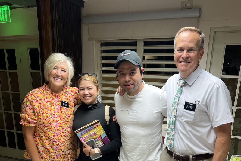 With Miguel and Lisbet Martinez37